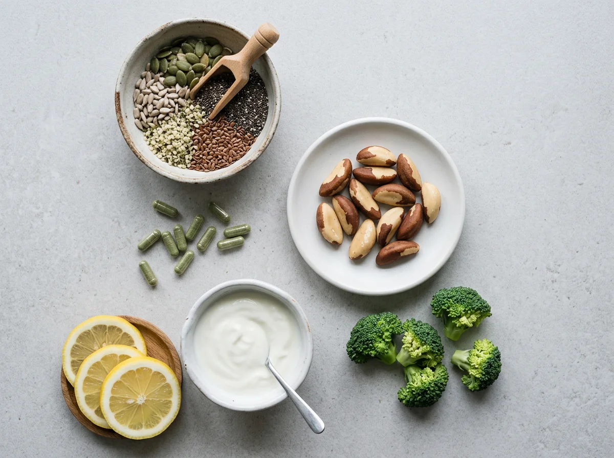 Naturliga ingredienser i Alpha Drive - magnesium, selen, vitamin C